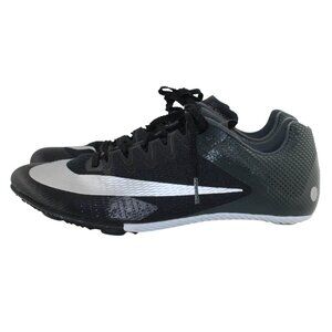 Nike Zoom Rival Distance Track & Field Spikes Black White FZ9663-001 Sz 7.5